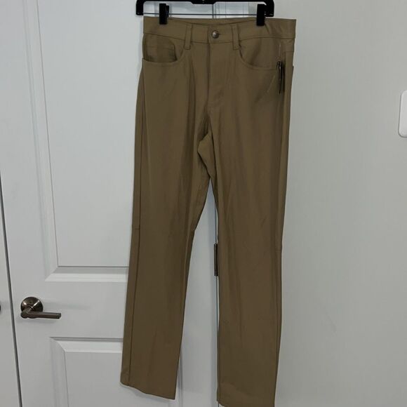 New Swiss Tech flat front 5 pocket performance Travel Hiking Trail Fishing panta - Picture 1 of 8